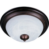 Essentials 12" Flush Mount Oil Rubbed Bronze by Maxim Lighting