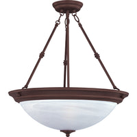 Essentials 15" Invert Bowl Pendant Oil Rubbed Bronze by Maxim Lighting