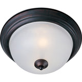 Essentials 16" Flush Mount Oil Rubbed Bronze by Maxim Lighting