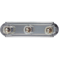 Essentials 48" Racetrack Vanity Light Satin Nickel by Maxim Lighting