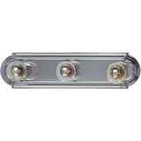 Essentials 48" Racetrack Vanity Light Satin Nickel by Maxim Lighting