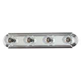 Essentials 48" Racetrack Vanity Light Polished Chrome by Maxim Lighting