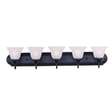 Essentials 48" Vanity Light Oil Rubbed Bronze by Maxim Lighting