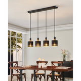 Esteperra Linear Suspension by Eglo - lifestyle room setting