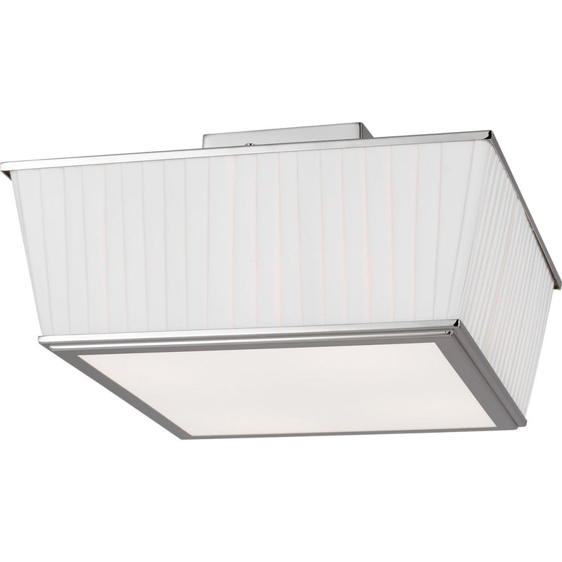 Esther Flushmount — 14 1/4", Polished Nickel