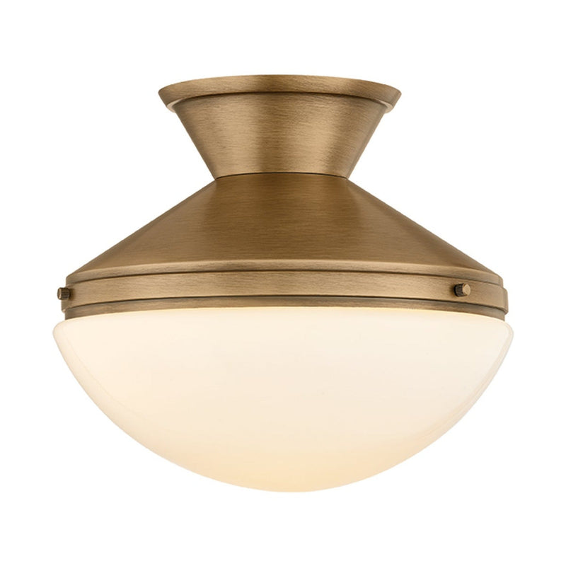 Esther Semi Flush - Patina Brass