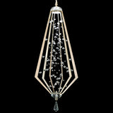Eternity Pendant Light Medium Antique Silver Tahitian Silver By Schonbek Forever
