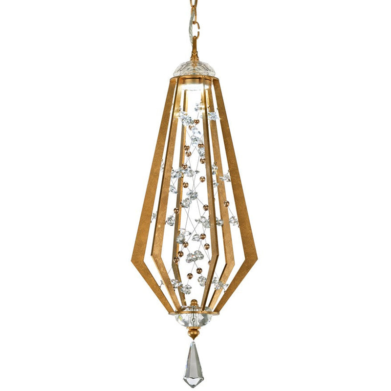 Eternity Pendant Light Small Heirloom Gold Vingage Gold Pearl By Schonbek Forever