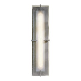 Ethos LED Wall Sconce, shown in Vintage Platinum, by Hubbardton Forge