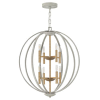 Euclid Medium Two Tier Orb - Cement Gray - by Hinkley