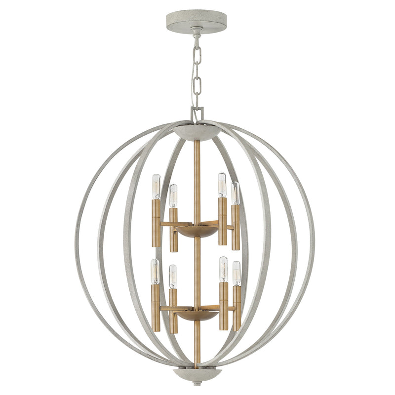 Euclid Medium Two Tier Orb - Cement Gray - by Hinkley