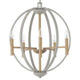 Euclid Orb Chandelier