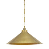 Euclid Pendant - Large - Old World Brass by Hudson Valley
