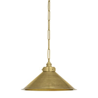 Euclid Pendant - Small - Old World Brass by Hudson Valley