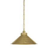 Euclid Pendant - Small - Old World Brass by Hudson Valley