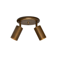 Evanston Ceiling Light - Antique Brass