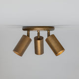Evanston Ceiling Light Dark Antique Brass