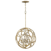 Eve Large Orb Pendant - Champagne Gold - by Fredrick Ramond