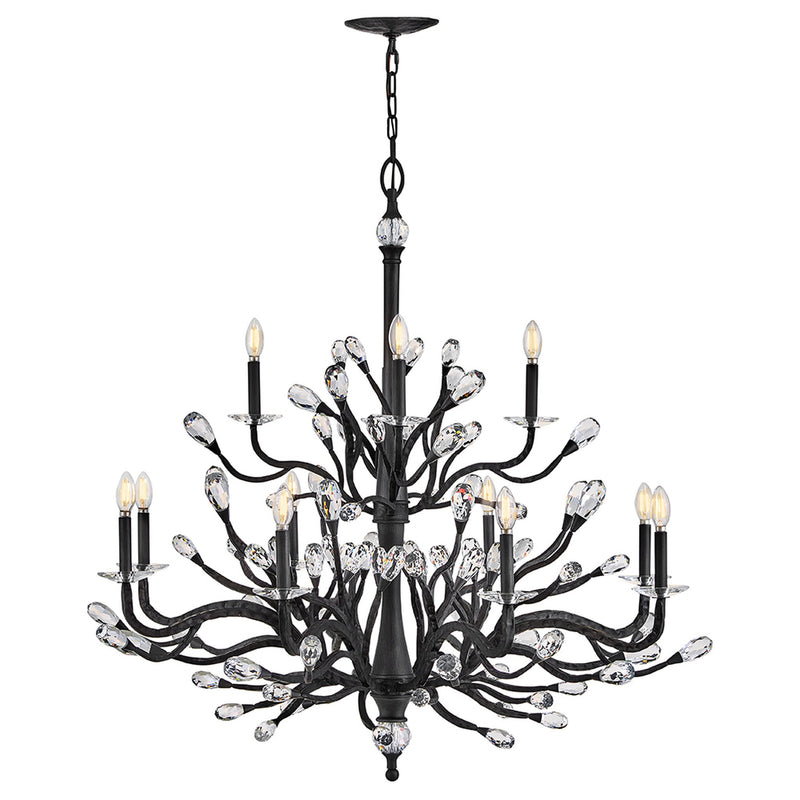 Eve Large Two Tier - Brushed Graphite - by Fredrick Ramond