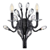 Eve Medium Two Light Sconce - Brushed Graphite - by Fredrick Ramond