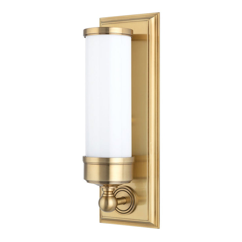 Everett Bath and Vanity Light - Aged Brass by Hudson Valley