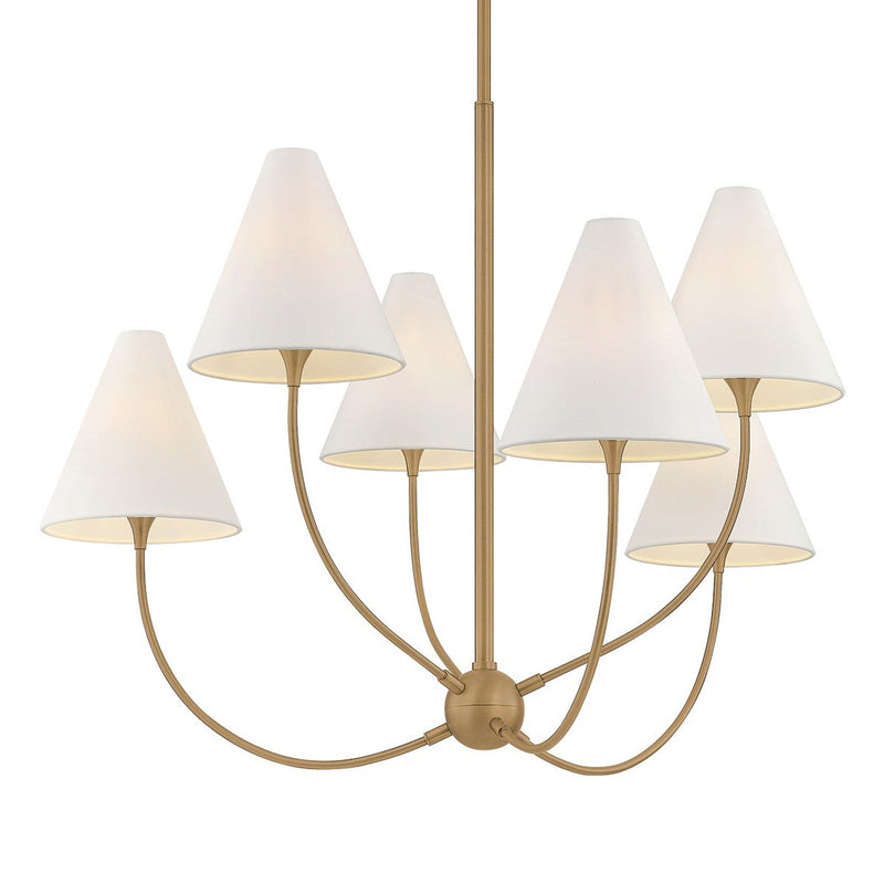 Evermore Chandelier - 6-Light by Troy Lighting
