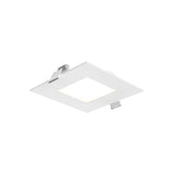 Excel Square Slim Recessed Panel by Dals - White, 5CCT