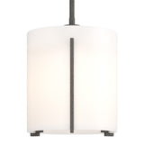 Exos Mini Pendant Large in Natural Iron by Hubbardton Forge