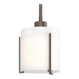 Exos Mini Pendant Small in Bronze by Hubbardton Forge