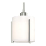Exos Mini Pendant Small in Sterling by Hubbardton Forge