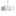Exos Square Double Shade Pendant Small, shown in Dark Smoke, Natural Anna Inner and Outer, by Hubbardton Forge