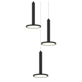 Extraterrestrial 3 Light Pendant Black By Matteo