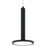 Extraterrestrial Pendant Light Matte Black By Matteo - Front View