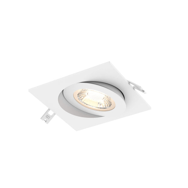 FGM4SQ CC 4 Square Gimbal Recessed White By DALS