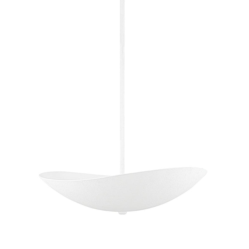 Fabius Pendant - 24 Inch - White Plaster by Hudson Valley