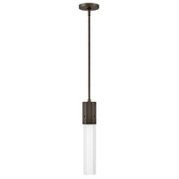Facet Extra Small Pendant - Black Oxide - by Hinkley