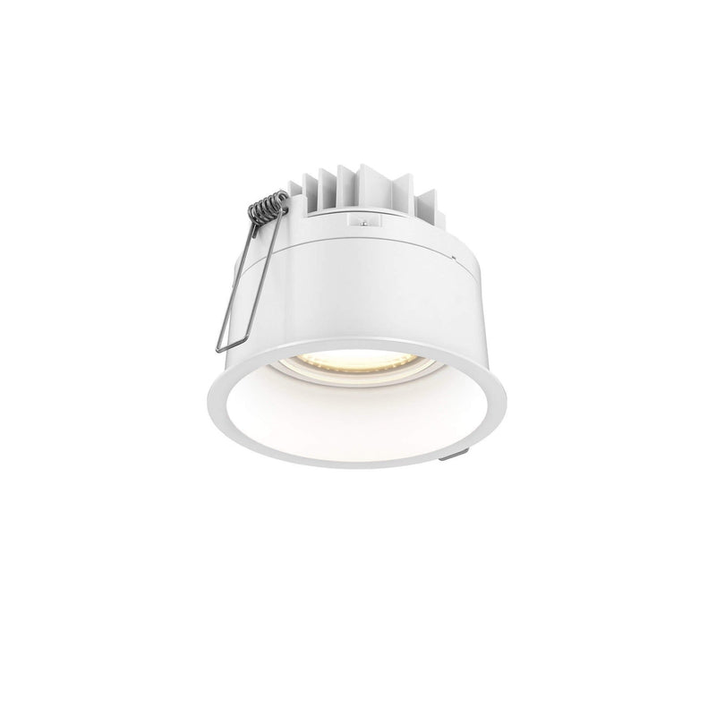 Facet Multi-Voltage Regressed Gimbal Downlight by Dals - White