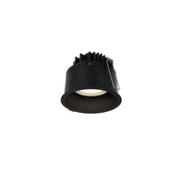 Facet Regressed Gimbal Downlight by Dals - 2 Inch, Black