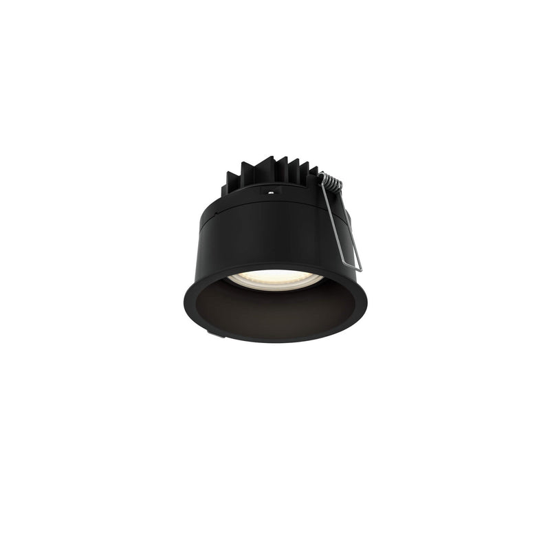 Facet Regressed Gimbal Downlight by Dals - 2 Inch, Black