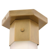 Facet Small Flush Mount - Heritage Brass - by Hinkley