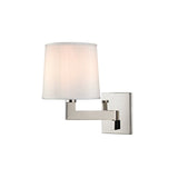 Fairport Wall Sconce - 7.5 Inch - Polished Nickel by Hudson Valley