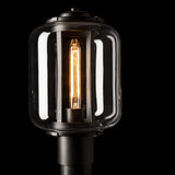 Fairwinds Outdoor Post Lantern Small detail in Coastal Oil Rubbed Bronze, by Hubbardton Forge