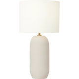 Fanny Slim Table Lamp by Visual Comfort Studio - Matte Concrete