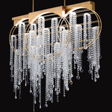 Fantasia Linear Chandelier By Schonbek Forever - Front View