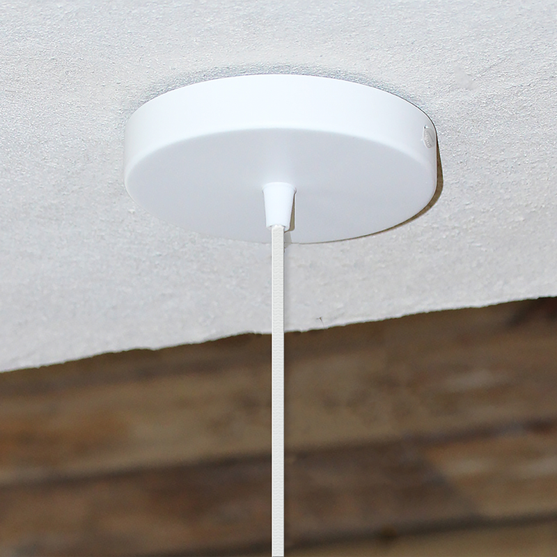 Faraday Pendant Light White Canopy By UMAGE Lifestyle View
