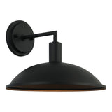 Farmley Outdoor Wall Light 12 Inch Matte Black