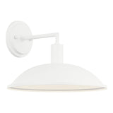 Farmley Outdoor Wall Light 12 Inch Matte White