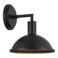 Farmley Outdoor Wall Light 8 Inch Matte Black
