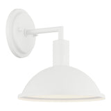 Farmley Outdoor Wall Light 8 Inch Matte White