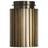 Fenice Semi Flush Mount Plated Dark Antique Brushed Brass By Renwil Main View